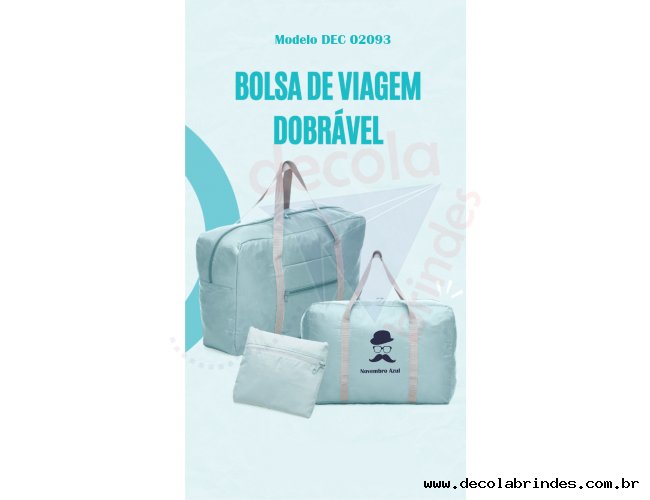 Bolsa de Viagem Dobrvel - Modelo DEC 02093