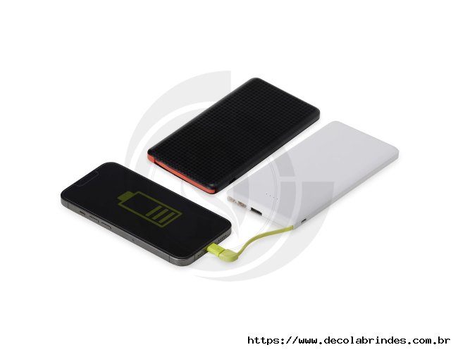 Power Bank 10.000mAh com Indicador LED Modelo DEC 05037