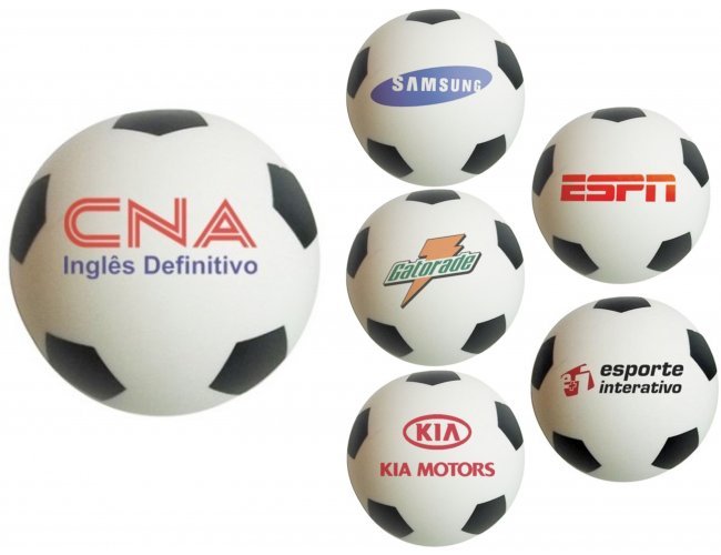 Bolinha Anti Stress Personalizado - Modelo DEC 1011 Futebol