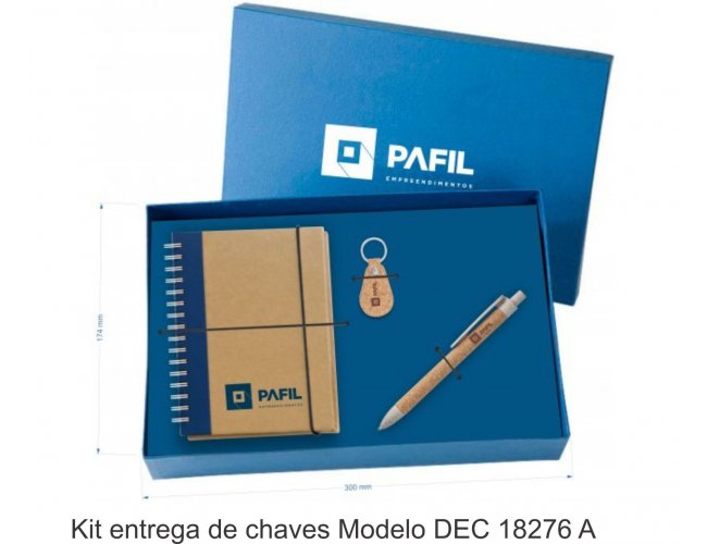 Kit entrega de chaves -  Modelo DEC 18276A