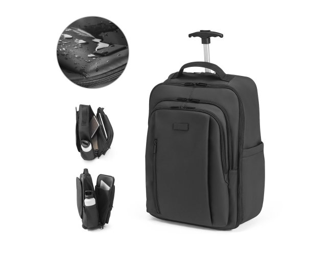 Mochila trolley em 900D com revestimento  - Modelo DEC 92319