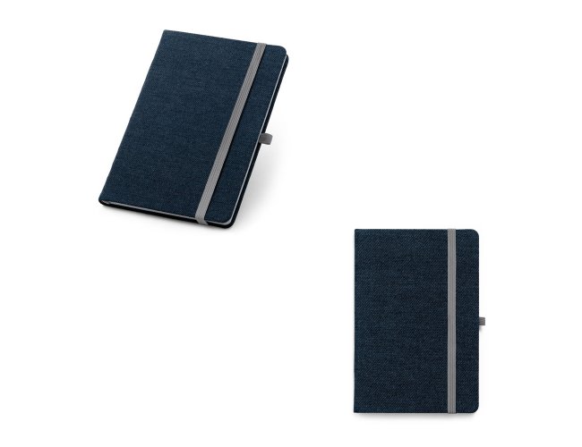 Caderno capa dura. Jeans Modelo DEC 93594 21 x 14cm