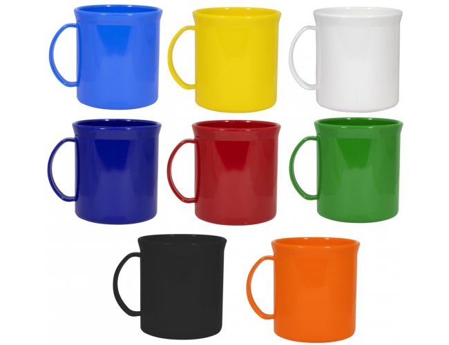 CANECA PLSTICA REDONDA (400 ml) - DEC 0275