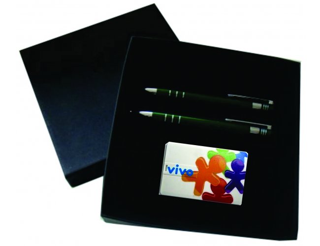 Kit Exclusivo Caneta Lapiseira Pen card - Modelo DEC 13656