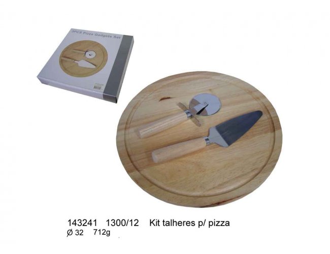 KIT TALHERES PARA PIZZA - MODELO DEC 143241