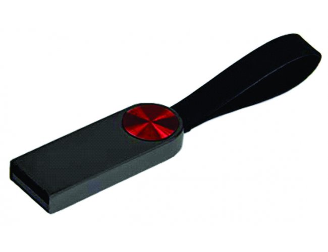 Pen drive Chaveiro Preto - Modelo DEC P075