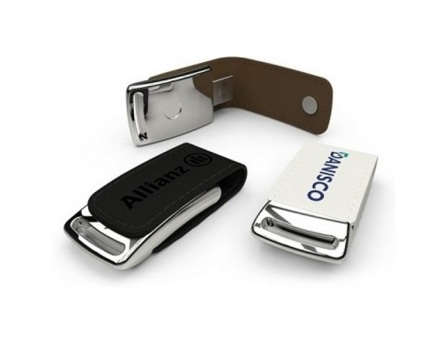 Pen drive Couro - Modelo DEC C203  8GB